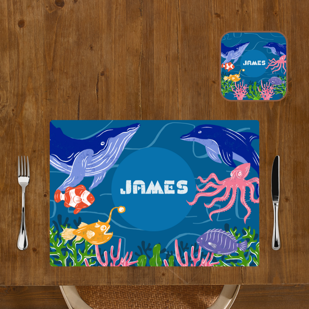 Placemat and Coaster CURRENTLY UNAVAILABLE