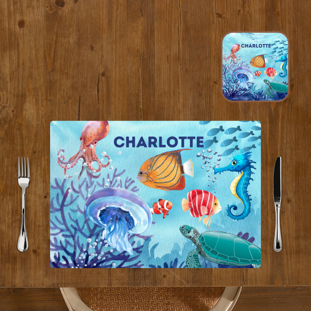 Placemat and Coaster CURRENTLY UNAVAILABLE