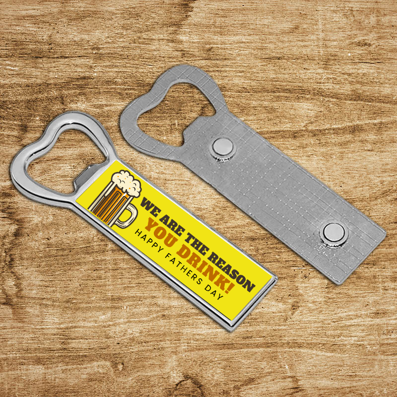 Bottle Opener Fridge Magnet