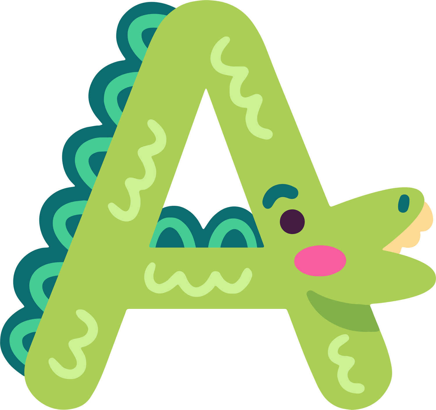 Animal alphabet Art
