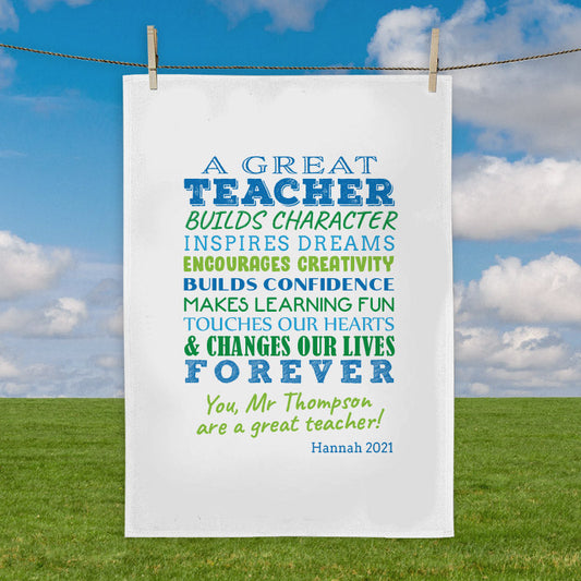 tea towel copy centre coffs teacher